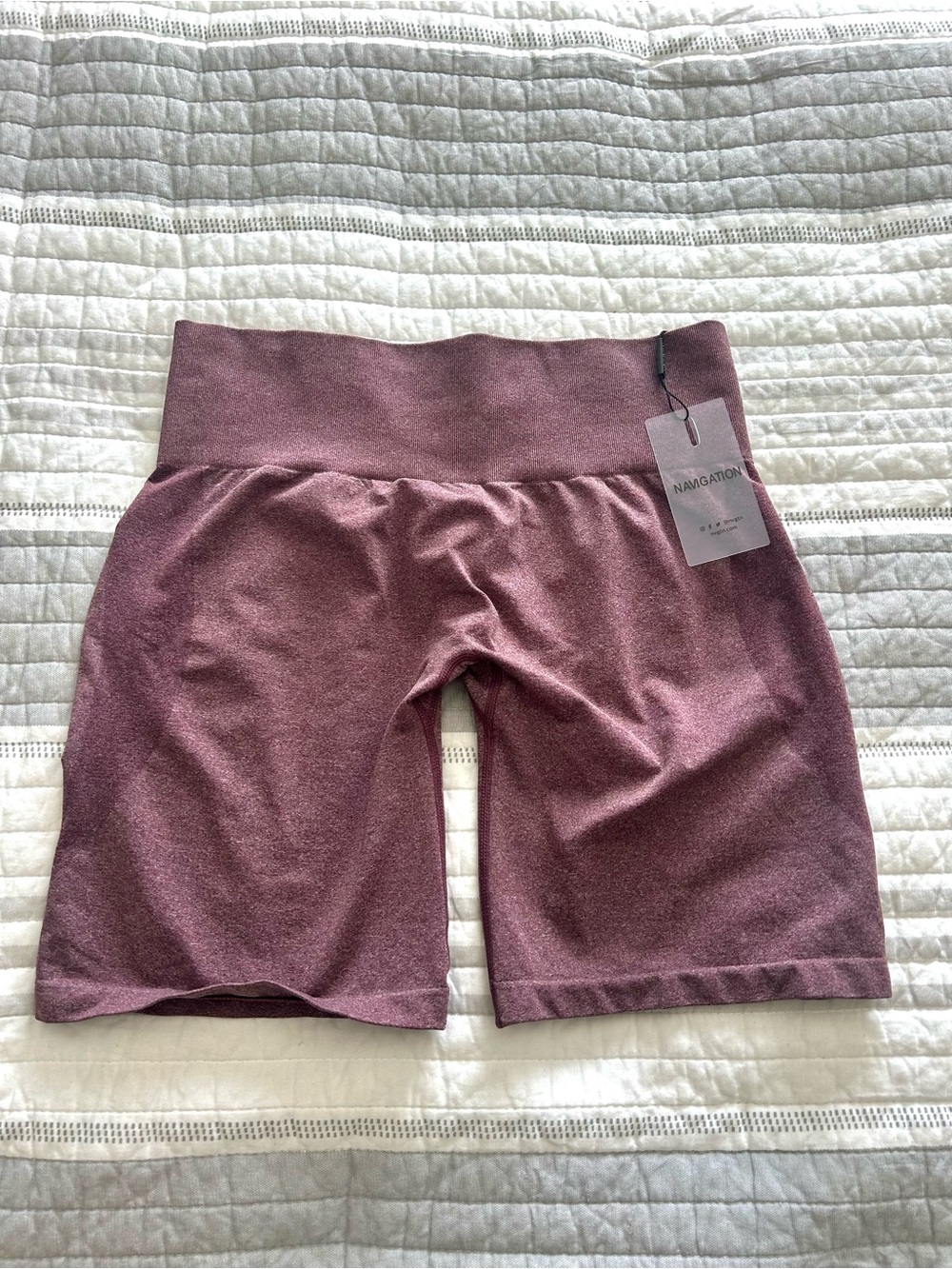 NVGTN Merlot Viral Contour Seamless Shirts - XL